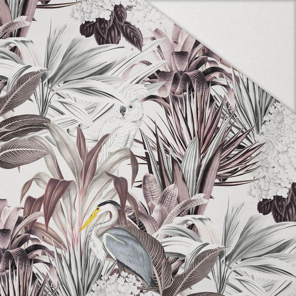 LUXE TROPICAL  vz. 2 - Hydrofobní česaná teplákovina