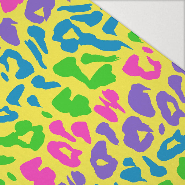 NEON LEOPARD vz.2 - Hydrofobní česaná teplákovina