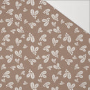 CESMÍNA  (BÍLÉ VÁNOCE) - Hydrofobní česaná teplákovina