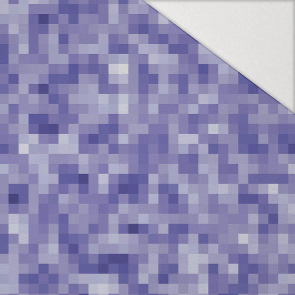 PIXELY Vz. 2 (Very Peri) - Hydrofobní česaná teplákovina