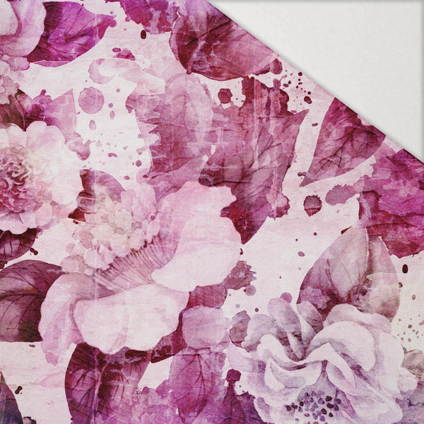 PINK PARADISE WZ. 2 - Hydrofobní česaná teplákovina