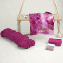 KVĚTY / zlatý obrys Vz. 2 / AKVARELOVÝ MRAMOR