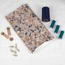 TERRAZZO VZ. 2 - Hydrofobní česaná teplákovina