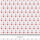 ZAMILOVANÉ KORÁLKY / bílý (VALENTÝNSKÉ SRDCE)