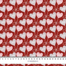 SRDCE (BALONKY) / červený (VALENTÝNSKÉ SRDCE)