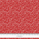 OKŘÍDLENÁ SRDCE / červený (VALENTÝNSKÝ MIX)