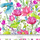 LEDŇÁČEK A MÁKY (LEDŇÁČEK NA LOUCE) / bílý