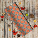 BROKÁTOVÁ KOSTKA / oranžová (BROKÁTOVÝ PODZIM)