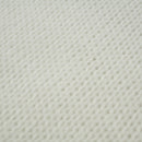 DEKA / bílá S - tenký panel pletený