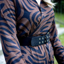 Zavinovací šaty s volánem (ABELLA) - JUNGLE GLAMOUR - Sada šití