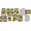 DĚTSKÁ MIKINA S KAPUCÍ (ALEX) - KOMIKS - Sada šití