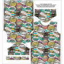 DĚTSKÉ TRIČKO - KOMIKS (barevný) - Sada šití