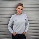 DÁMSKÁ MIKINA (HANA) BASIC - WATERCOLORS FLOWERS vz. 6 - teplákovina