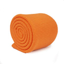 BP-07 ORANŽOVÁ - náplet žebrovaný teplákovina SD