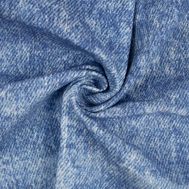 PRZECIERANY JEANS (niebieski)