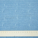 DEKA SOFT(NOPKY) / blankytná S - tenký panel pletený