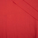 ČERVENÁ - mušelín bavlněný