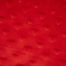 ČERVENÝ - plyš s srdce