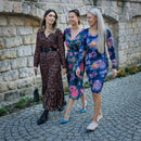 Tužkové šaty (ALISA) - GLAM PRINT VZ. 2 - Sada šití